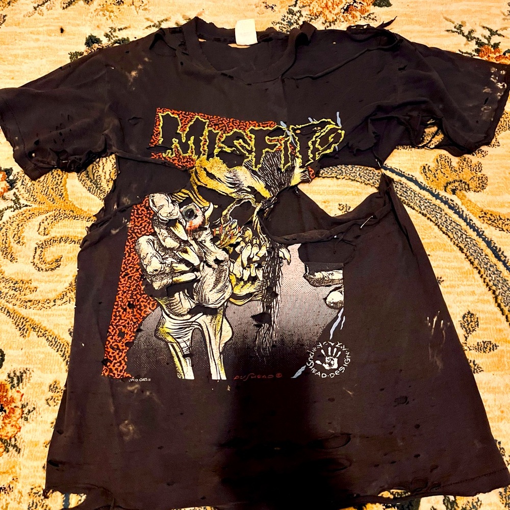 Vintage Misfits band Tshirt